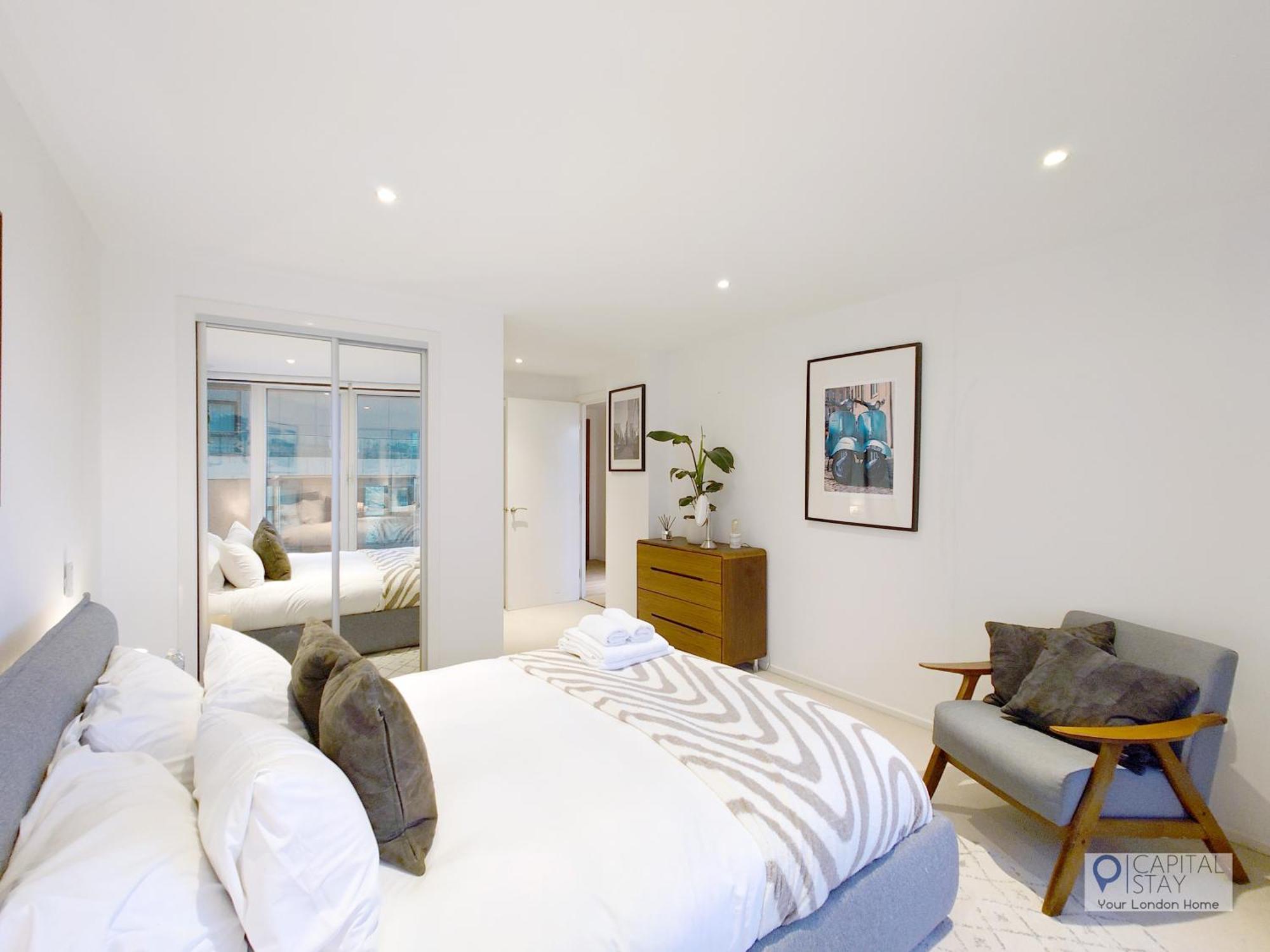 Deluxe Two Bed Apartment With River & City View Londres Exterior foto